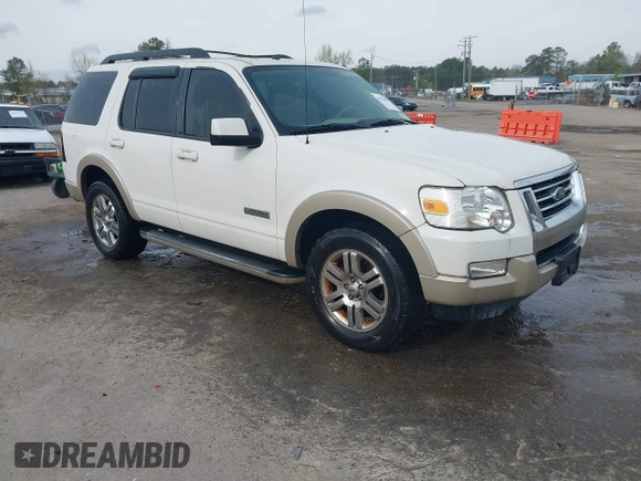 2008 Ford Explorer Eddie Bauer with VIN 1FMEU74E68UA47414, listed as a IAAI auction lot 41913886 with 135,349 mi miles. Bid and sale history available at carsss.com. Image 1.