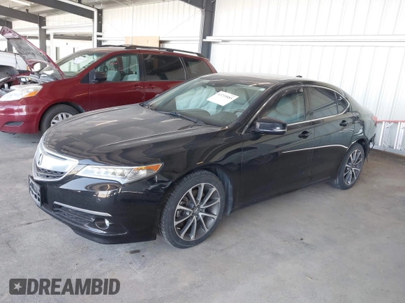 2016 Acura TLX Advance with VIN 19UUB2F76GA006550, listed as a IAAI auction lot 42235885 with 97,182 mi miles and . Bid and sale history available at DreamBid. Image 2.