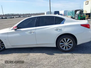 2015 Infiniti Q50 Sport with VIN JN1BV7AR3FM398373, listed as a IAAI auction lot 41714110 with Not provided miles and . Bid and sale history available at DreamBid. Image 13.
