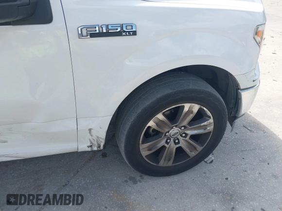 2018 Ford F-150 XL with VIN 1FTEW1CB8JFC47174, listed as a IAAI auction lot 41956391 with 148,337 mi miles. Bid and sale history available at carsss.com. Image 19.