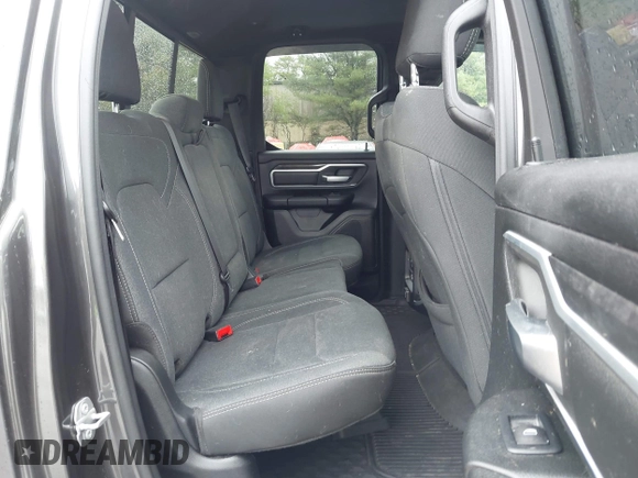 2020 Ram 1500 Big Horn with VIN 1C6SRFBT9LN292321, listed as a IAAI auction lot 42193481 with 81,809 mi miles and . Bid and sale history available at DreamBid. Image 8.