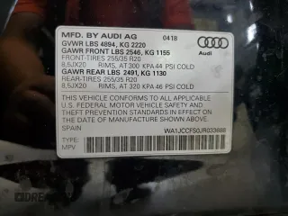 2018 Audi Q3 Premium Plus z VIN WA1JCCFS0JR033688, wystawiony jako Copart lot #61352955 z przebiegiem 176 395 mil mil oraz Czysty tytuł • Clean title. Historia ofert i sprzedaży dostępna na DreamBid. Obrazek 13.