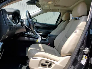 2022 Mazda CX-9 Touring Plus with VIN JM3TCBAY7N0611193, listed as a Copart auction lot 57575265 with 34,761 mi miles and Salvage title. Bid and sale history available at DreamBid. Image 7.