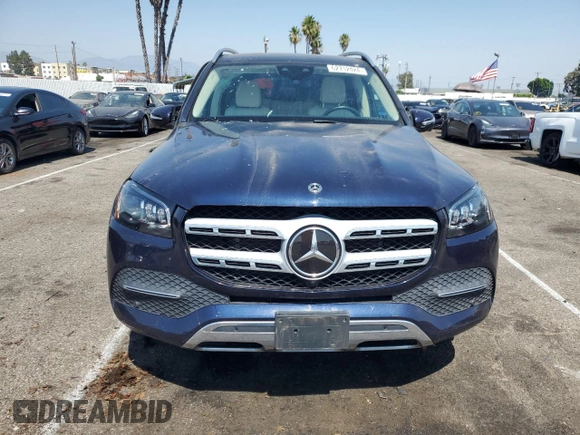 2021 Mercedes-Benz GLS 450 with VIN 4JGFF5KEXMA442665, listed as a Copart auction lot 62712424 with 24,449 mi miles and Salvage Title. Bid and sale history available at DreamBid. Image 5.