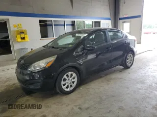 2014 Kia Rio LX with VIN KNADM4A33E6417068, listed as a Copart auction lot 54787885 with 98,078 mi miles and Salvage Title. Bid and sale history available at DreamBid. Image 1.