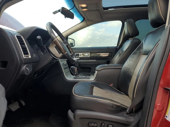 2008 Lincoln MKX with VIN 2LMDU68C48BJ26718, listed as a Copart auction lot 85473774 with 205,023 mi miles and Salvage Title. Bid and sale history available at carsss.com. Image 7.