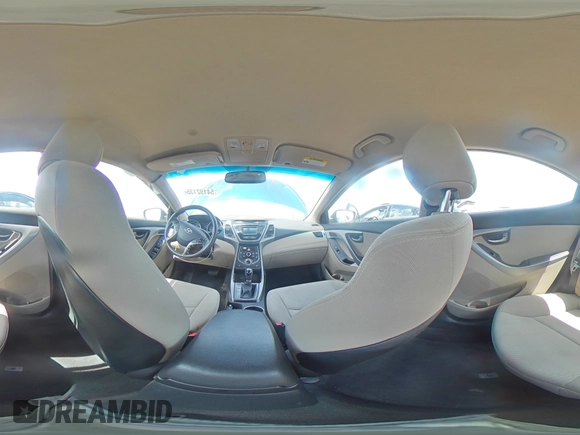 2014 Hyundai Elantra SE z VIN KMHDH4AE3EU095984, wystawiony jako Copart lot #54192135 z przebiegiem 117 551 mil mil oraz Szkoda całkowita • Salvage title. Historia ofert i sprzedaży dostępna na DreamBid. Obrazek 14.