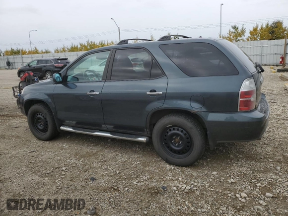 2004 Acura MDX Touring Pkg with VIN 2HNYD18604H000551, listed as a Copart auction lot 73553704 with 247,080 mi miles and Salvage Title. Bid and sale history available at carsss.com. Image 2.