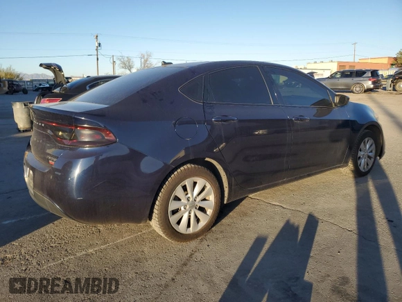 2015 Dodge Dart Aero with VIN 1C3CDFDH0FD243494, listed as a Copart auction lot 82351784 with 111,664 mi miles and Salvage Title. Bid and sale history available at DreamBid. Image 3.