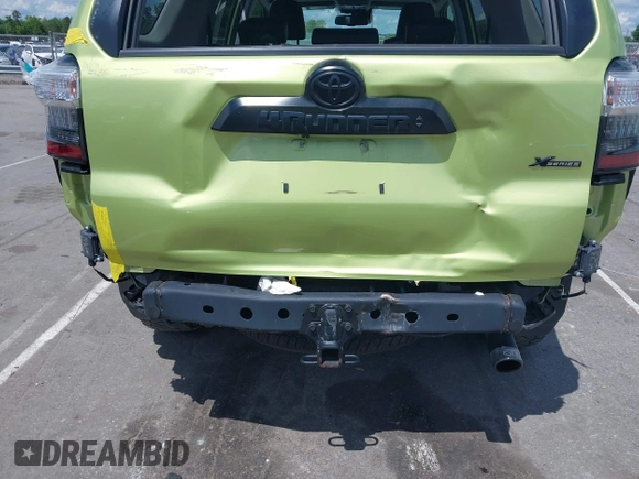 2023 Toyota 4Runner TRD Off Road Premium with VIN JTERU5JR0P6096303, listed as a IAAI auction lot 42170813 with 28,129 mi miles and . Bid and sale history available at DreamBid. Image 6.