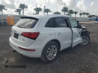 2015 Audi Q5 Premium Plus with VIN WA1LFAFP9FA047708, listed as a Copart auction lot 57960435 with Not provided miles and Clean title. Bid and sale history available at DreamBid. Image 3.