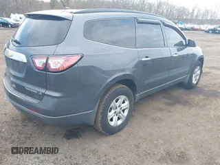 2014 Chevrolet Traverse LS z VIN 1GNKVFKD3EJ187997, wystawiony jako IAAI lot #41834781 z przebiegiem 150 994 mil mil oraz . Historia ofert i sprzedaży dostępna na DreamBid. Obrazek 4.