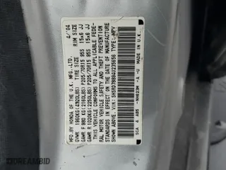 2004 Honda CR-V EX with VIN SHSRD78894U235656, listed as a Copart auction lot 85613934 with 161,998 mi miles and Salvage Title. Bid and sale history available at carsss.com. Image 13.