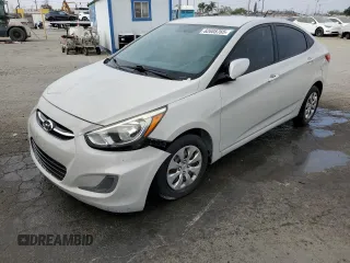 2016 Hyundai Accent SE with VIN KMHCT4AE5GU018062, listed as a Copart auction lot 62608765 with 137,116 mi miles and Clean title. Bid and sale history available at DreamBid. Image 1.