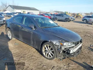 2012 Lexus IS 250 with VIN JTHCF5C28C5058546, listed as a IAAI auction lot 41779480 with 106,992 mi miles and . Bid and sale history available at DreamBid. Image 1.