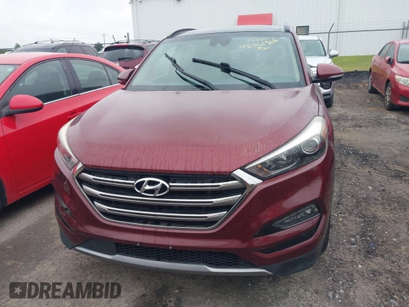 2016 Hyundai Tucson Limited z VIN KM8J3CA27GU114492, wystawiony jako IAAI lot #42361906 z przebiegiem 105 061 mil mil oraz . Historia ofert i sprzedaży dostępna na DreamBid. Obrazek 6.