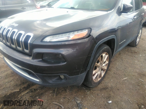 2015 Jeep Cherokee Limited with VIN 1C4PJMDS2FW702079, listed as a IAAI auction lot 39941650 with 140,344 mi miles and . Bid and sale history available at DreamBid. Image 6.