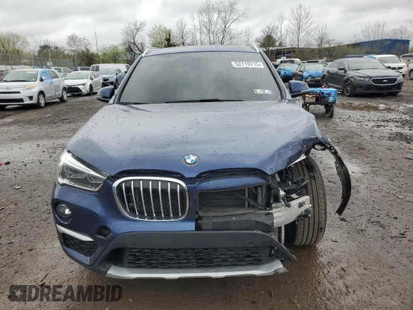 2017 BMW X1 xDrive28i with VIN WBXHT3C3XH5F69573, listed as a Copart auction lot 52719715 with 93,981 mi miles and Salvage Title. Bid and sale history available at DreamBid. Image 5.
