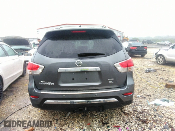 2015 Nissan Pathfinder S with VIN 5N1AR2MM1FC701569, listed as a IAAI auction lot 42192232 with 90,095 mi miles and . Bid and sale history available at DreamBid. Image 17.