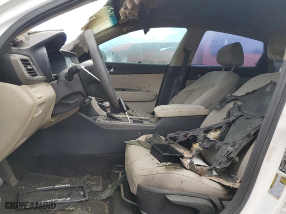 2018 Kia Optima LX with VIN 5XXGT4L34JG223838, listed as a Copart auction lot 48594695 with 0 mi miles and Salvage Title. Bid and sale history available at carsss.com. Image 7.
