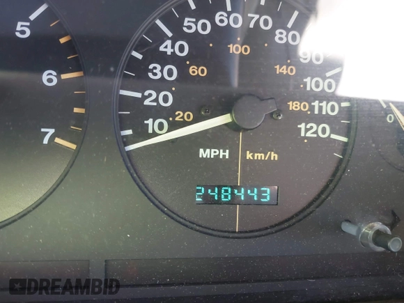 1996 Jeep Grand Cherokee Laredo with VIN 1J4GZ58S9TC268615, listed as a IAAI auction lot 41527984 with 248,443 mi miles. Bid and sale history available at carsss.com. Image 15.