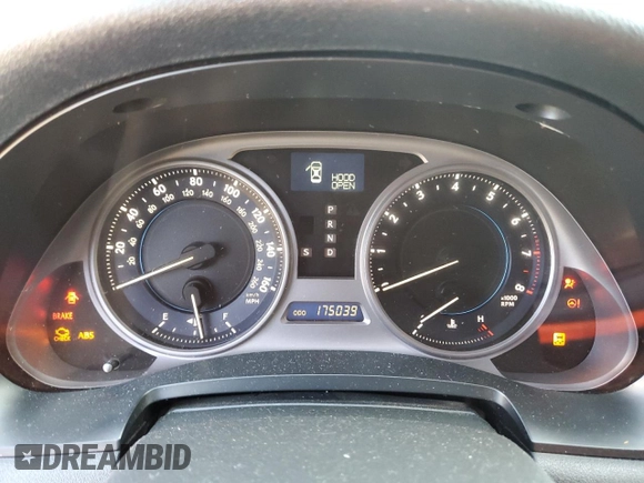 2010 Lexus IS 350 with VIN JTHBE5C26A5024598, listed as a Copart auction lot 80152504 with 175,039 mi miles and Salvage Title. Bid and sale history available at DreamBid. Image 9.