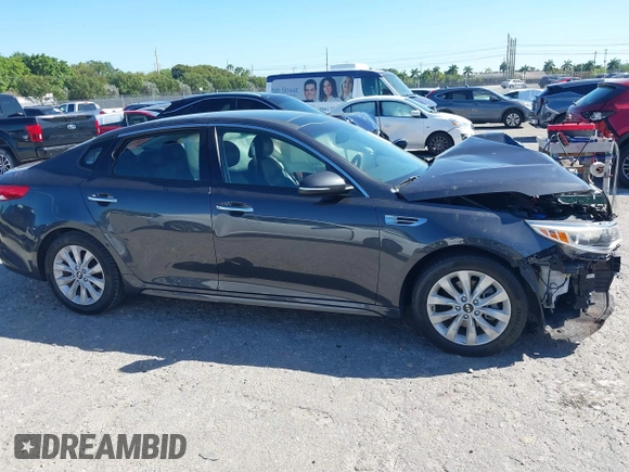 2018 Kia Optima EX with VIN 5XXGU4L36JG223501, listed as a IAAI auction lot 41722310 with 63,481 mi miles and . Bid and sale history available at carsss.com. Image 14.
