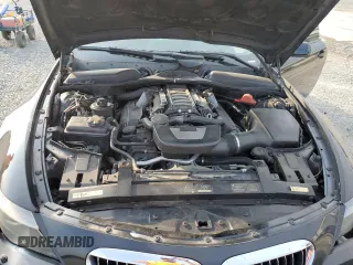 2007 BMW 6 Series 650i with VIN WBAEH13577CR52351, listed as a Copart auction lot 72886154 with 77,410 mi miles and Salvage Title. Bid and sale history available at carsss.com. Image 11.