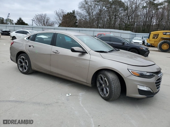 2022 Chevrolet Malibu LT with VIN 1G1ZD5ST1NF116160, listed as a Copart auction lot 44522395 with 67,062 mi miles and Salvage Title. Bid and sale history available at carsss.com. Image 4.