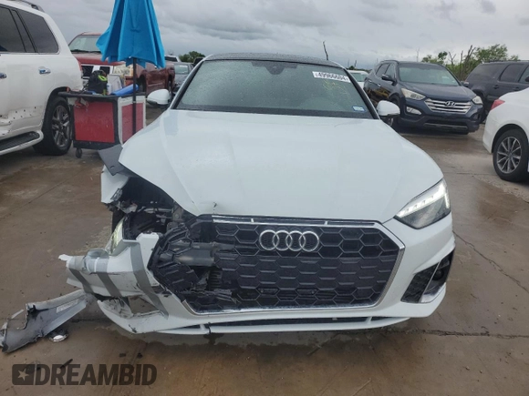 2023 Audi A5 Sportback S line Premium z VIN WAUDACF54PA024628, wystawiony jako Copart lot #49966604 z przebiegiem 15 396 mil mil oraz Czysty tytuł • Clean title. Historia ofert i sprzedaży dostępna na DreamBid. Obrazek 5.