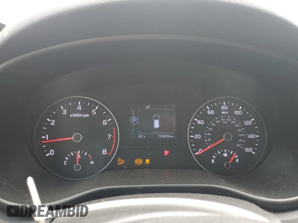 2017 Kia Sportage EX with VIN KNDPN3AC7H7085738, listed as a Copart auction lot 57308715 with 159,434 mi miles and Salvage title. Bid and sale history available at DreamBid. Image 9.