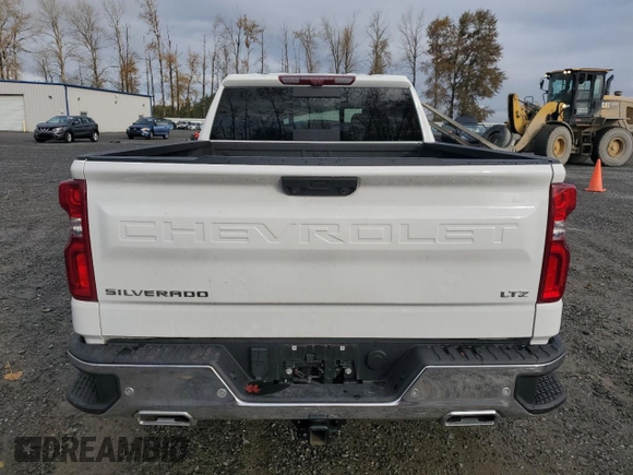 2023 Chevrolet Silverado 1500 LTZ with VIN 1GCUDGE8XPZ218739, listed as a Copart auction lot 76420834 with 16,777 mi miles and Salvage Title. Bid and sale history available at carsss.com. Image 6.