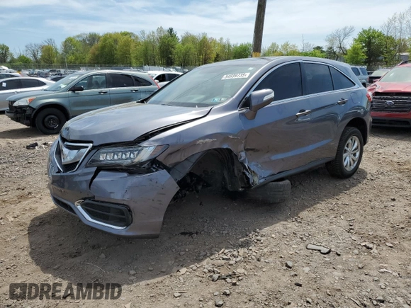 2017 Acura RDX Technology with VIN 5J8TB4H59HL038983, listed as a Copart auction lot 54939735 with 76,941 mi miles and Salvage title. Bid and sale history available at DreamBid. Image 1.