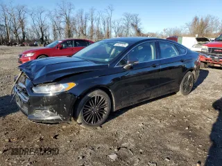 2016 Ford Fusion SE with VIN 3FA6P0HD2GR336505, listed as a Copart auction lot 49407425 with 158,760 mi miles and Salvage Title. Bid and sale history available at carsss.com. Image 1.