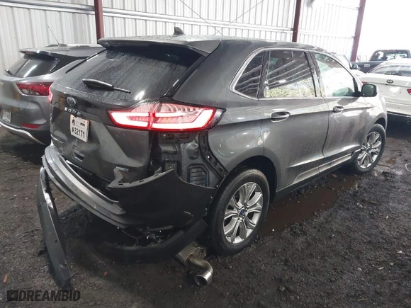 2022 Ford Edge Titanium with VIN 2FMPK4K99NBB05312, listed as a IAAI auction lot 41817893 with 53,232 mi miles. Bid and sale history available at carsss.com. Image 4.
