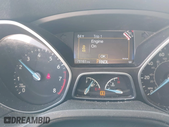 2016 Ford Focus SE with VIN 1FADP3F23GL280678, listed as a IAAI auction lot 41947767 with 78,161 mi miles and . Bid and sale history available at carsss.com. Image 7.