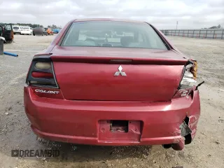 2006 Mitsubishi Galant GTS with VIN 4A3AB76S16E053282, listed as a Copart auction lot 48312555 with 251,306 mi miles and Salvage Title. Bid and sale history available at carsss.com. Image 6.