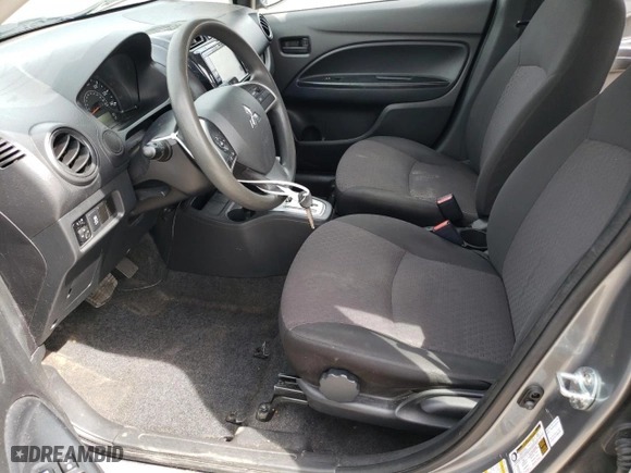 2020 Mitsubishi Mirage ES with VIN ML32A3HJ6LH009783, listed as a Copart auction lot 59793634 with 81,972 mi miles and Clean Title. Bid and sale history available at carsss.com. Image 7.