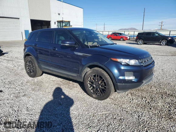 2013 Land Rover Range Rover Evoque Pure Plus with VIN SALVP2BG5DH780908, listed as a Copart auction lot 86776904 with 168,033 mi miles and Salvage Title. Bid and sale history available at carsss.com. Image 4.