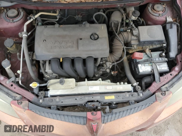 2004 Pontiac Vibe with VIN 5Y2SL628X4Z460435, listed as a Copart auction lot 76310784 with 205,260 mi miles and Salvage Title. Bid and sale history available at carsss.com. Image 11.