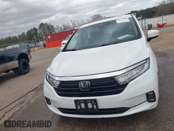 2022 Honda Odyssey EX-L with VIN 5FNRL6H76NB002248, listed as a IAAI auction lot 41818243 with 32,952 mi miles and . Bid and sale history available at DreamBid. Image 12.