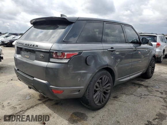 2017 Land Rover Range Rover Sport HSE Dynamic with VIN SALWV2FV4HA138570, listed as a Copart auction lot 47008825 with 75,004 mi miles and Salvage Title. Bid and sale history available at carsss.com. Image 3.