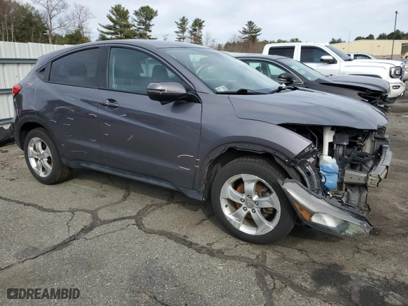 2016 Honda HR-V EX with VIN 3CZRU6H59GM739867, listed as a Copart auction lot 49425495 with 93,473 mi miles and Salvage Title. Bid and sale history available at carsss.com. Image 4.