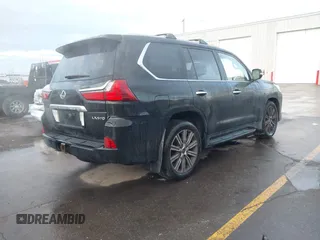 2017 Lexus LX with VIN JTJHY7AXXH4223325, listed as a IAAI auction lot 41692804 with 120,327 mi miles. Bid and sale history available at carsss.com. Image 4.