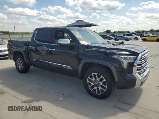 2022 Toyota Tundra 1794 Edition with VIN 5TFMA5DB7NX001779, listed as a Copart auction lot 55788825 with 51,582 mi miles and Salvage title. Bid and sale history available at DreamBid. Image 4.