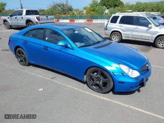 2006 Mercedes-Benz CLS-Class with VIN WDDDJ75X86A040509, listed as a IAAI auction lot 41636860 with 116,031 mi miles. Bid and sale history available at carsss.com. Image 1.