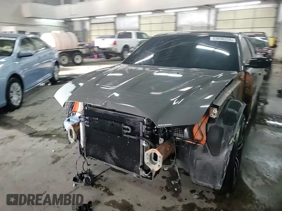 2014 Dodge Charger SRT8 Super Bee with VIN 2C3CDXGJ6EH213972, listed as a Copart auction lot 83898224 with 49,535 mi miles and Salvage Title. Bid and sale history available at carsss.com. Image 14.