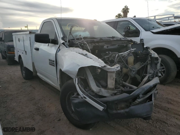 2013 Ram 2500 Tradesman with VIN 3C7WR4AT0DG570648, listed as a Copart auction lot 84563644 with 0 mi miles and Salvage Title. Bid and sale history available at carsss.com. Image 4.