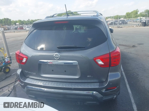2017 Nissan Pathfinder S with VIN 5N1DR2MN6HC659747, listed as a IAAI auction lot 42275147 with 173,215 mi miles and . Bid and sale history available at DreamBid. Image 16.