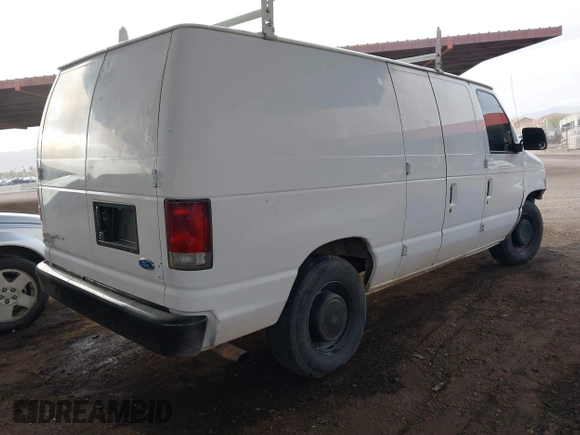 1995 Ford Econoline Cargo with VIN 1FTFE24H0SHC07497, listed as a IAAI auction lot 41555859 with 202,212 mi miles and . Bid and sale history available at DreamBid. Image 4.